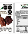 Etiqueta de producto GranHo con información de ingredientes y marca Chocolate-01