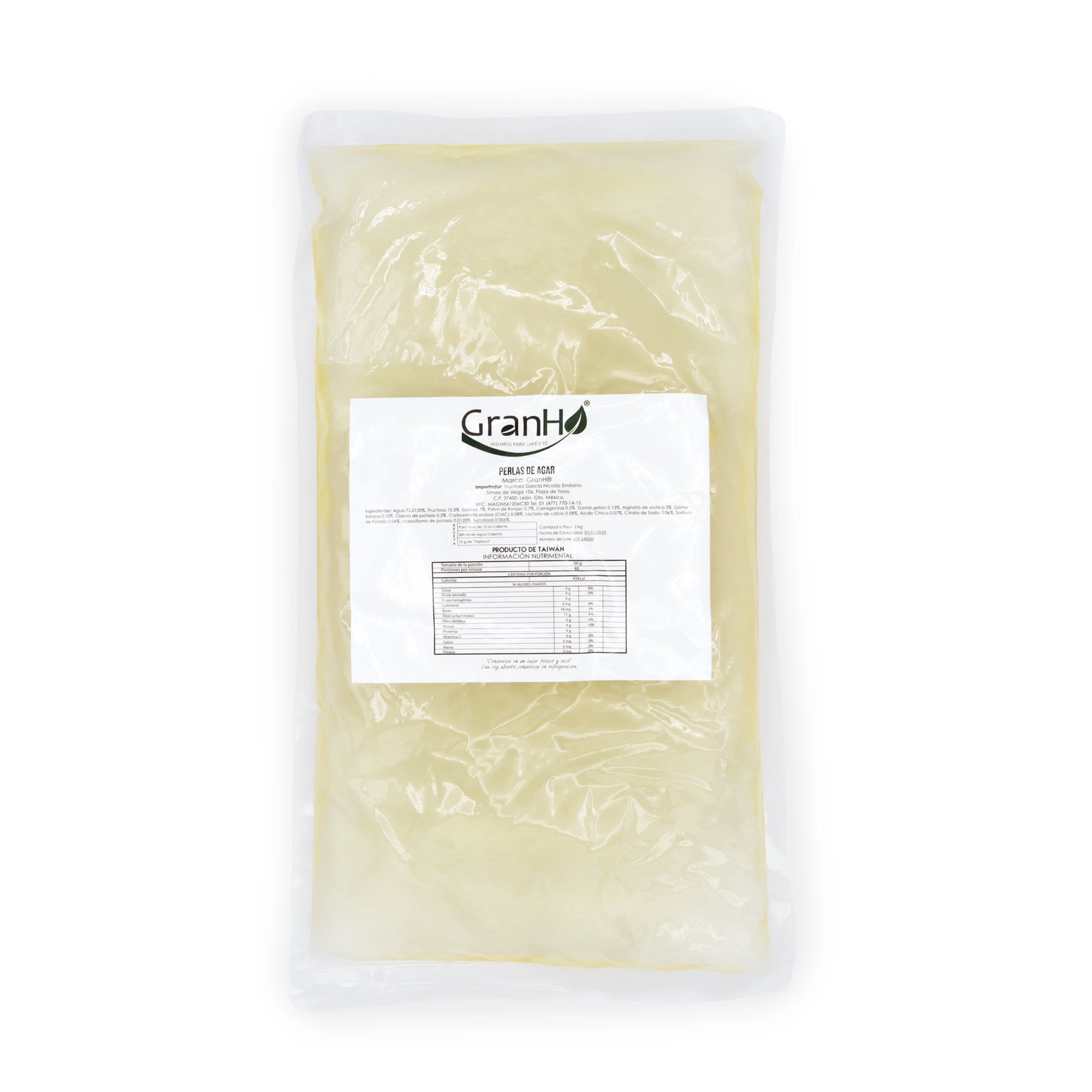 Producto GranHo, insumos para café, té y bebidas Perlasagar_02